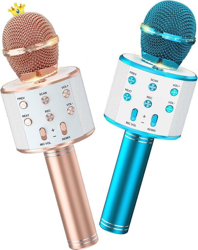 Ankuka Kids Karaoke Microphone 2 Pack